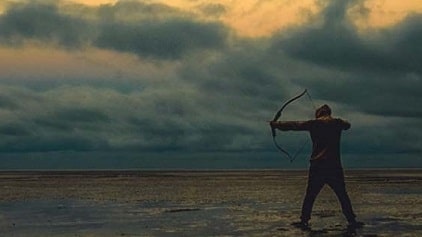Bow and arrow as symbol of Ashtanga Yoga