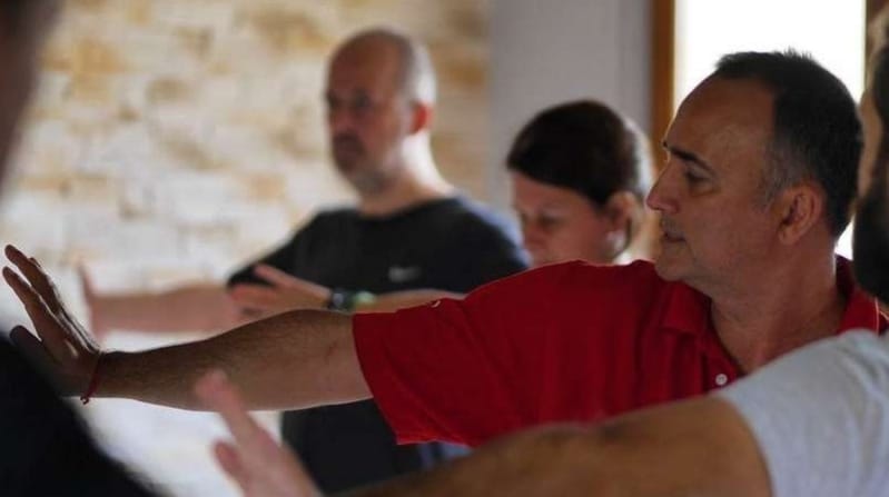 Stephane Chollet the founder of Surya World teaching