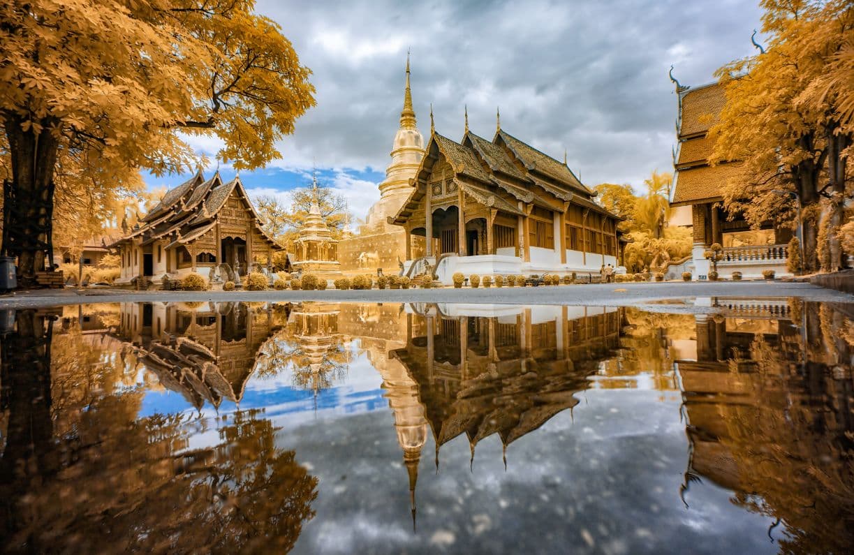 thailand temple atmosphere