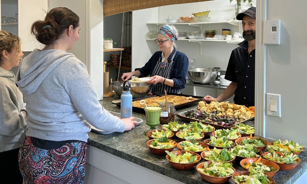 Retraite en Nature en Estrie avec Surya repas