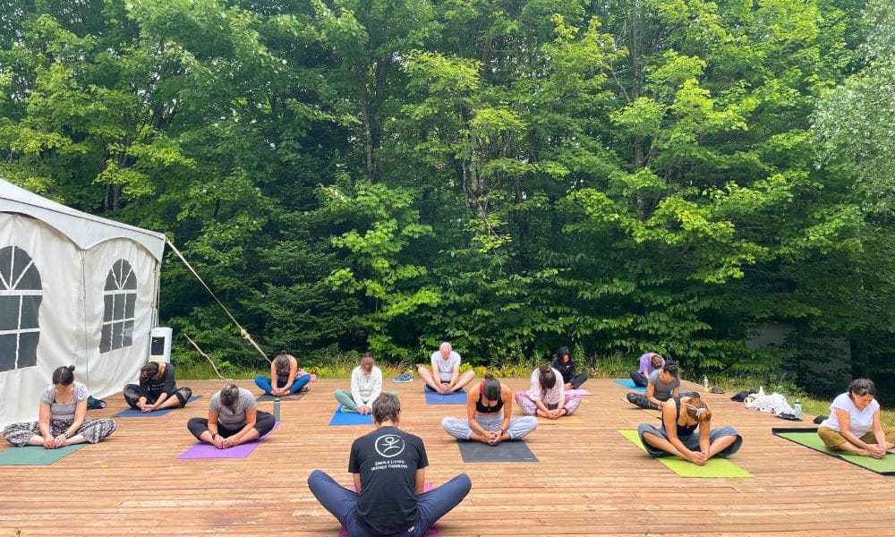 Retraite en Nature en Estrie avec Surya yoga