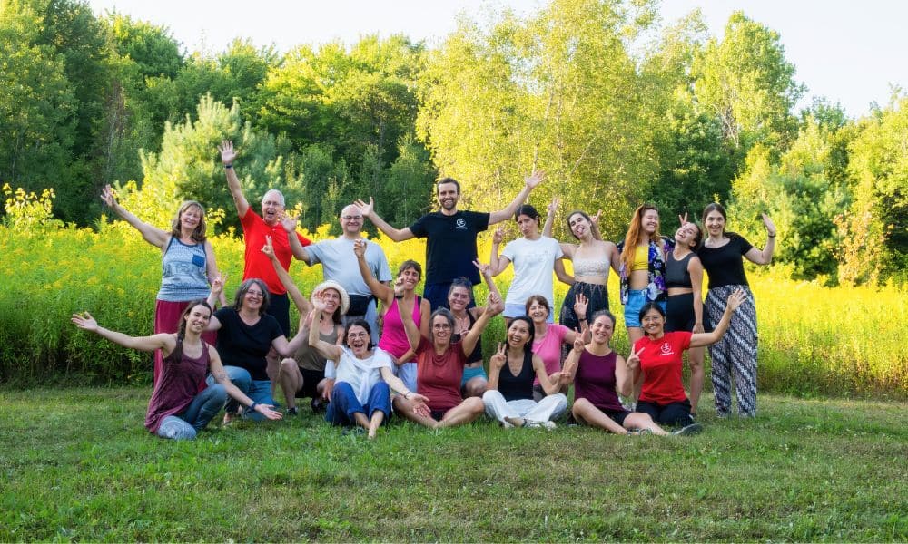 Retraite en Nature en Estrie avec Surya groupe